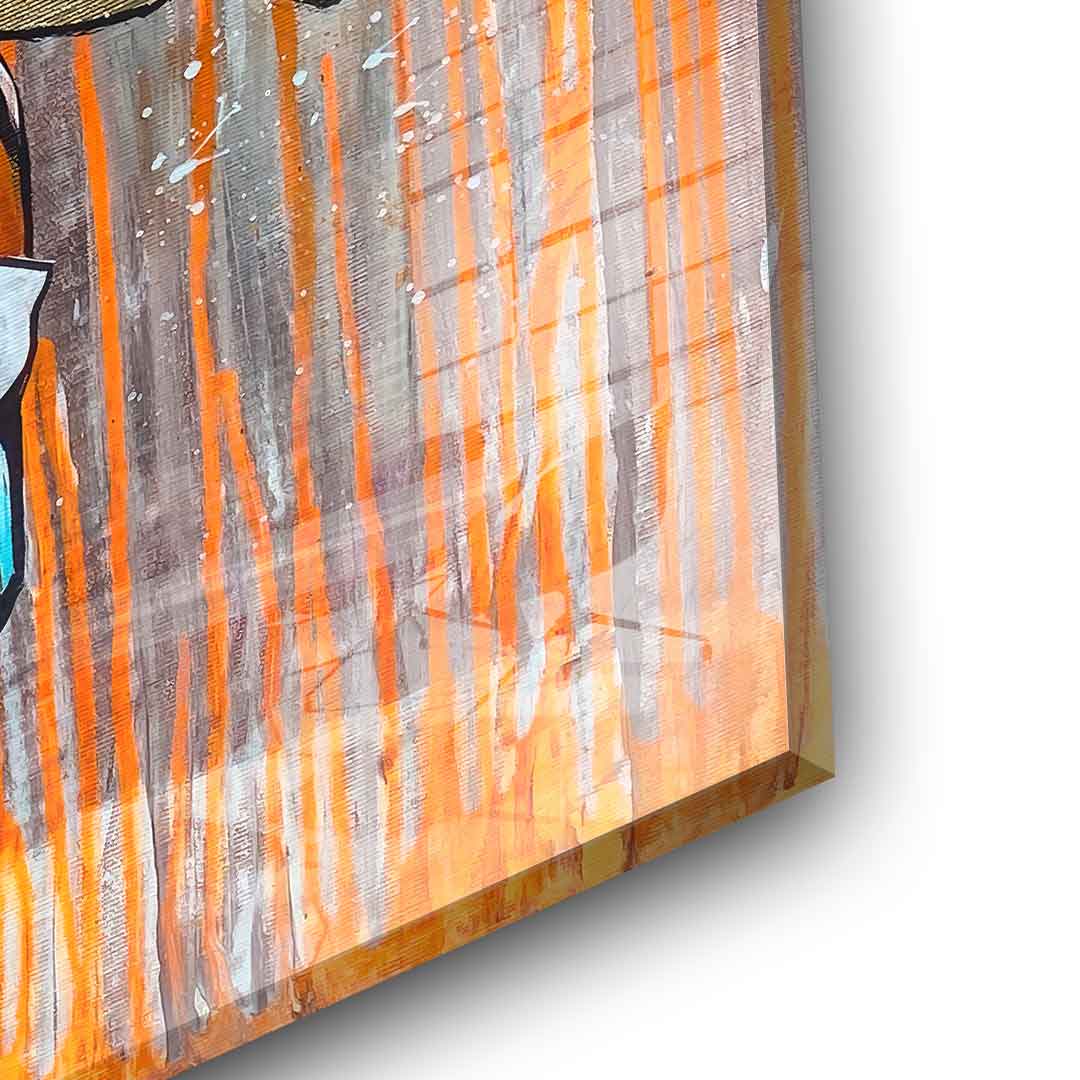 Money is not Enough - Acrylglas