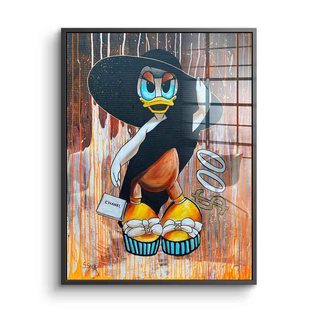 Money is not Enough - Acrylglas