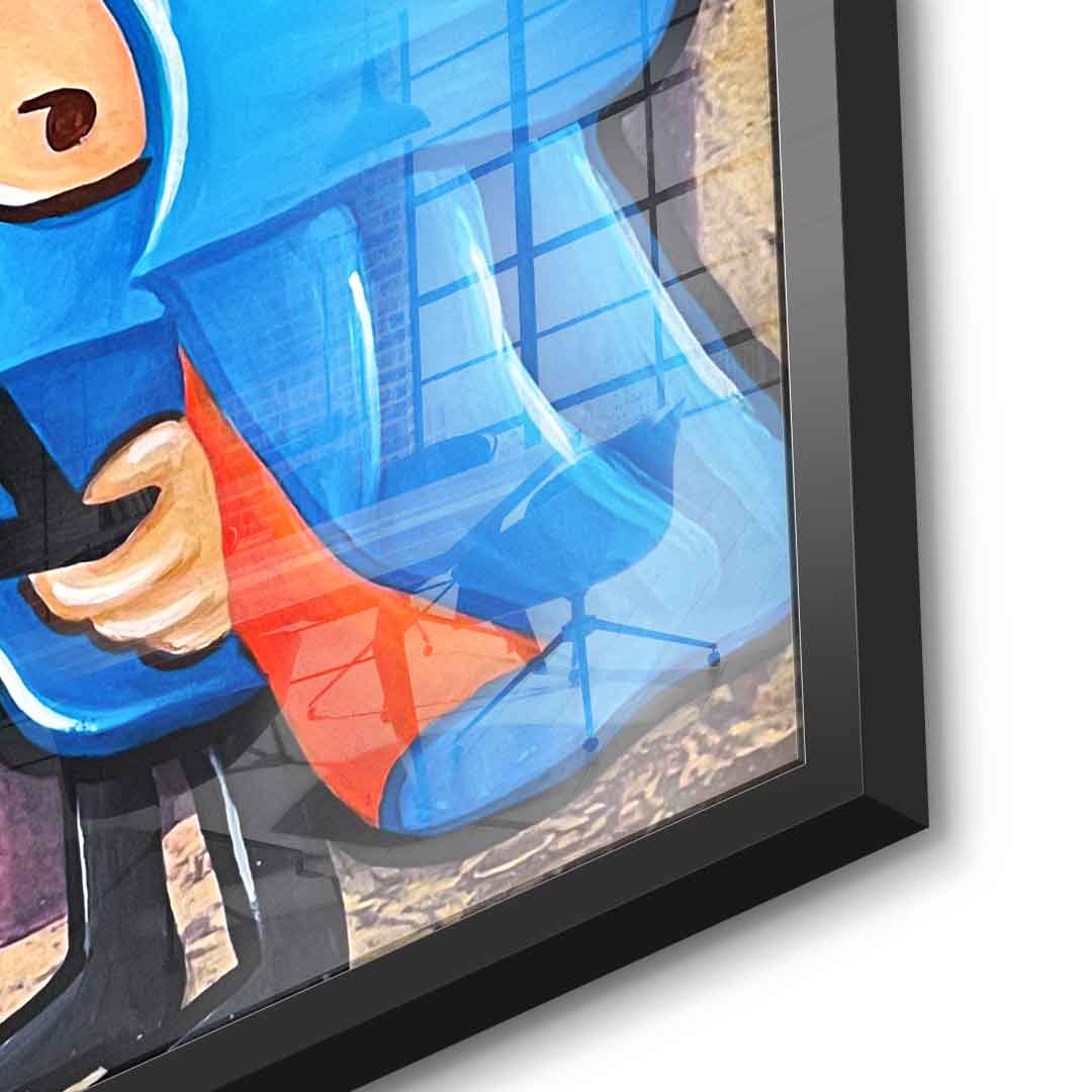 The inspector - acrylic glass