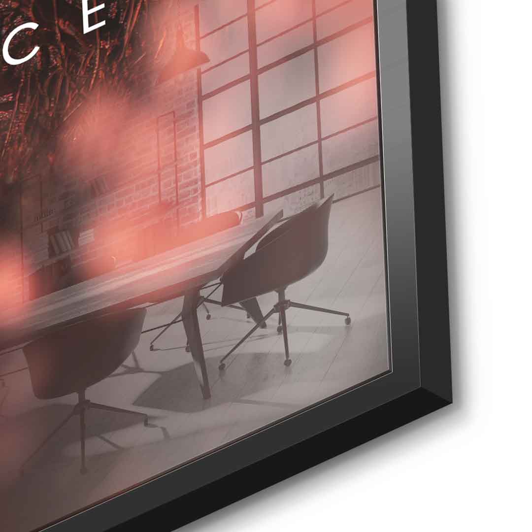 Discipline over Distance - Acrylglas