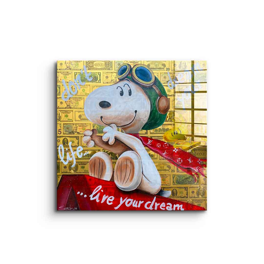 Dont Dream your Life - Acrylglas