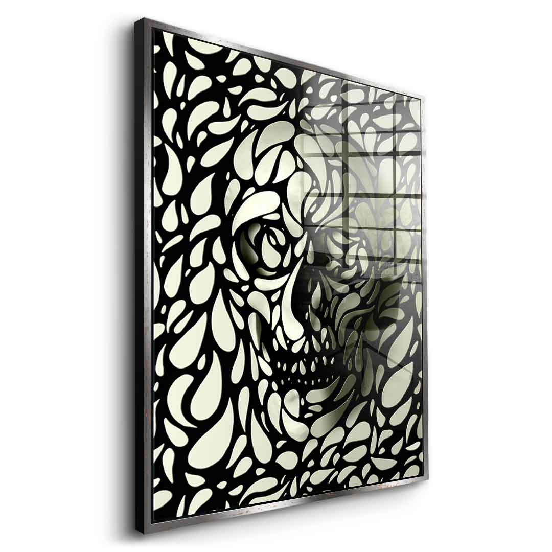 Drop Skull - Acrylic glass