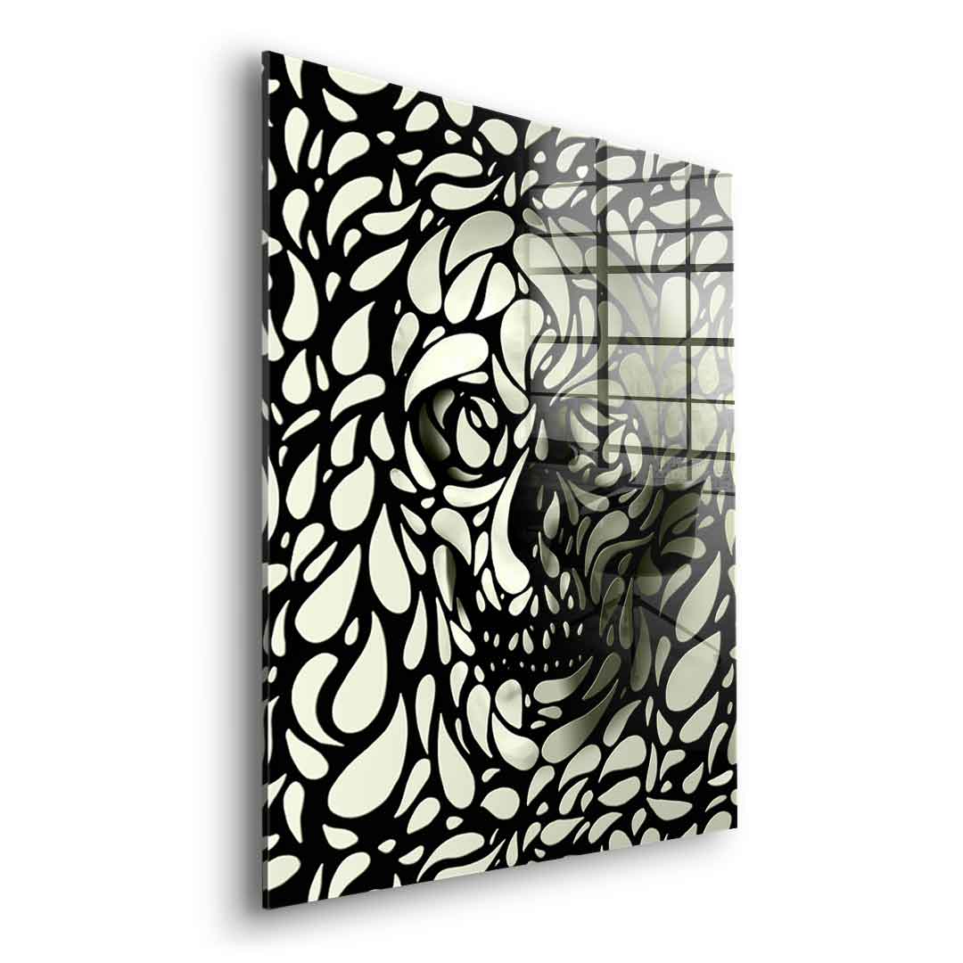 Drop Skull - Acrylic glass