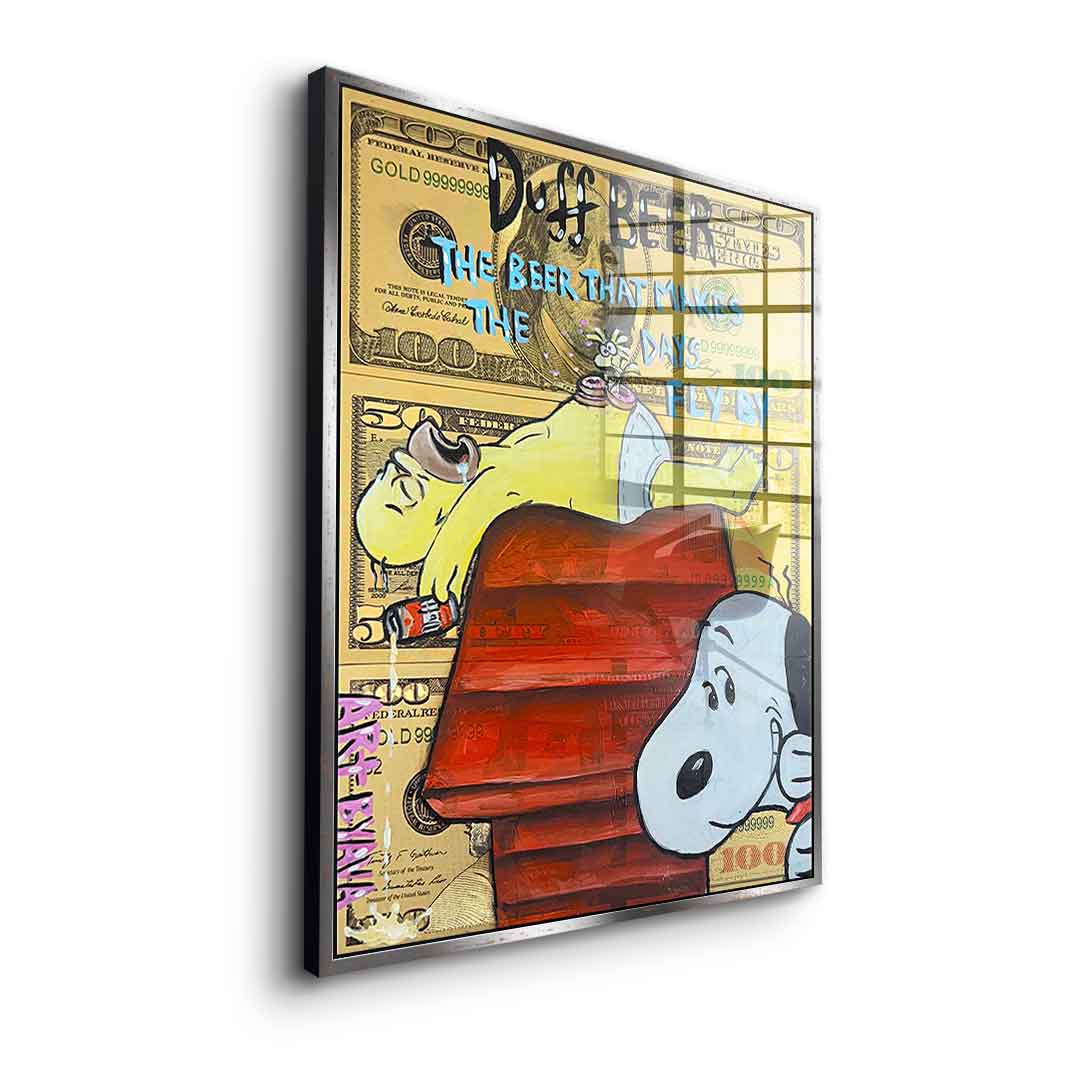 Duff Beer Magic - Acrylglas