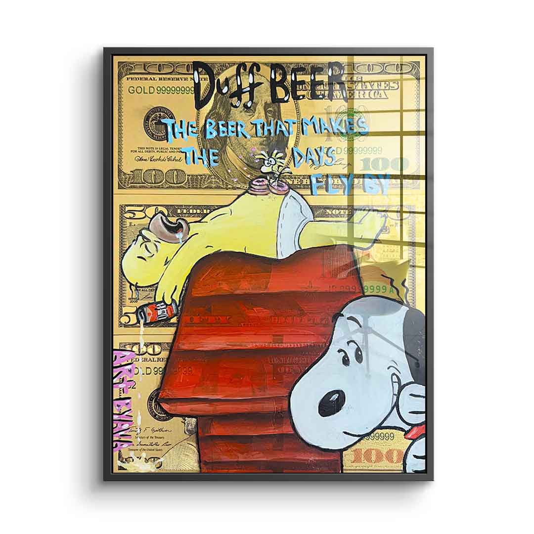 Duff Beer Magic - Acrylglas