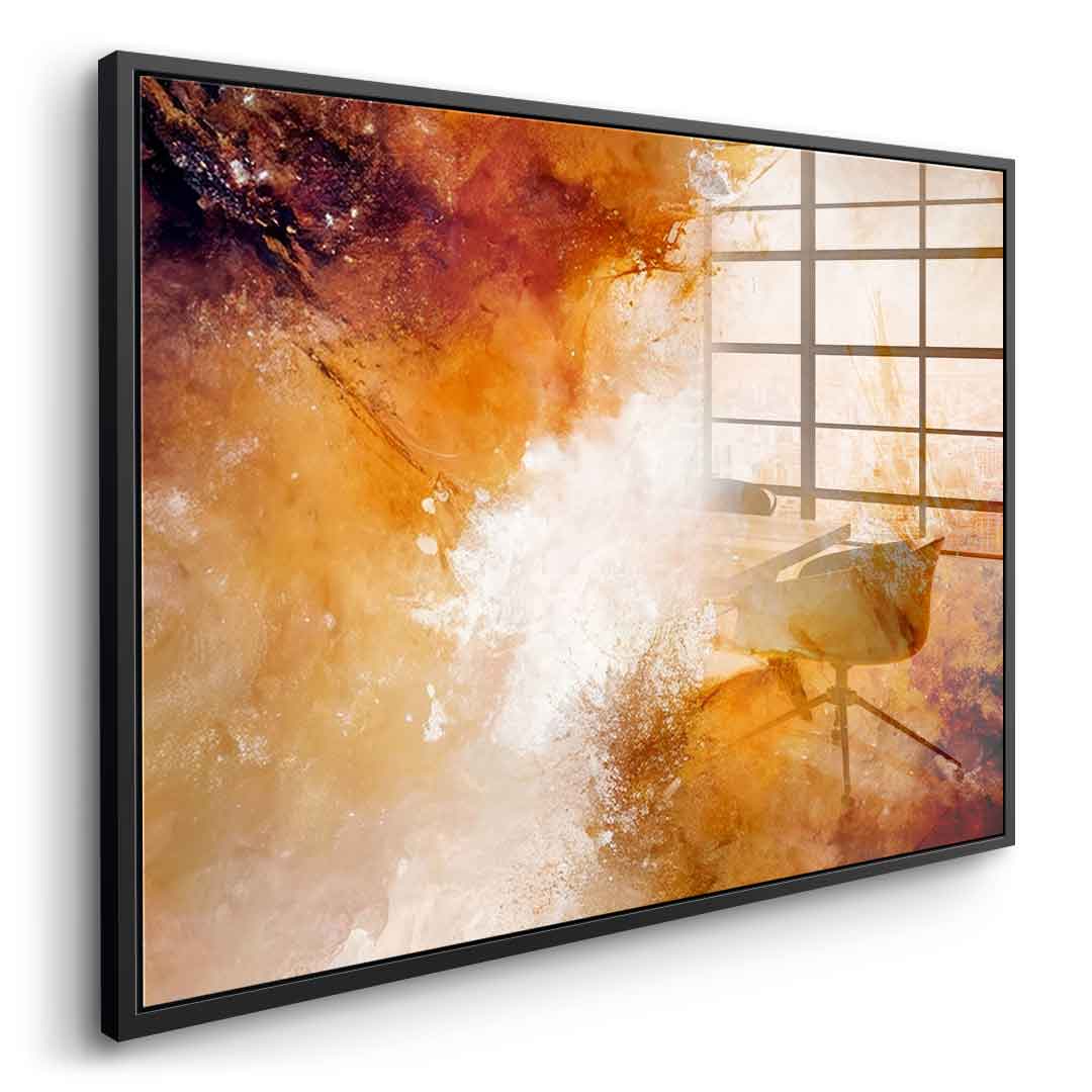 Earth Inferno - Acrylglas