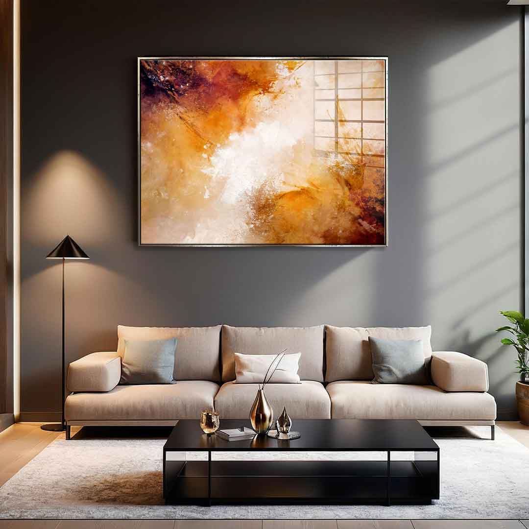 Earth Inferno - Acrylglas