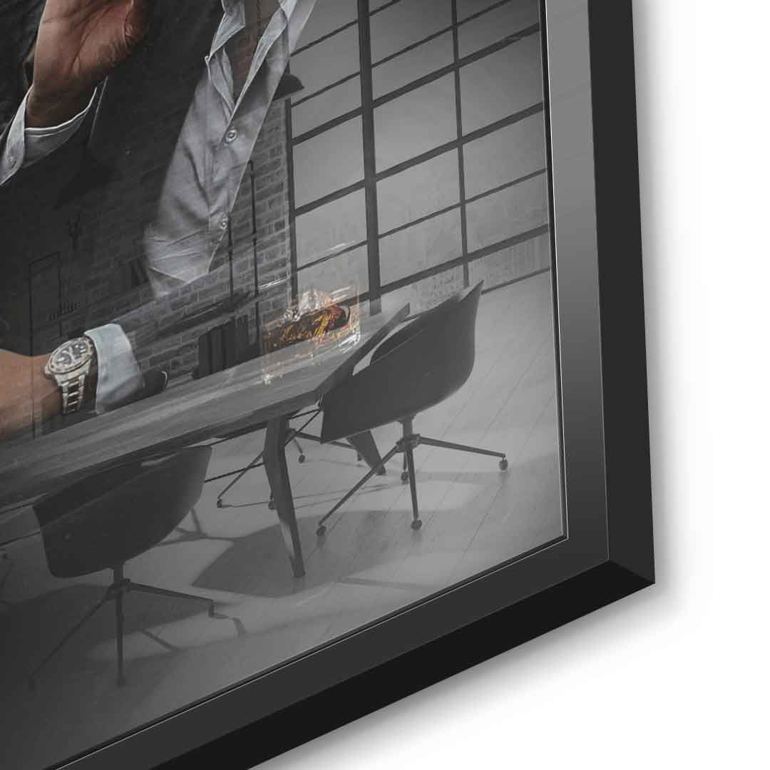 Emergency meeting - acrylic glass