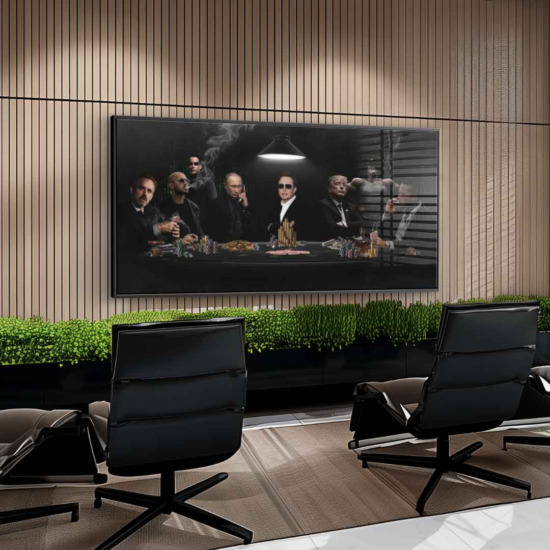 Emergency meeting - acrylic glass