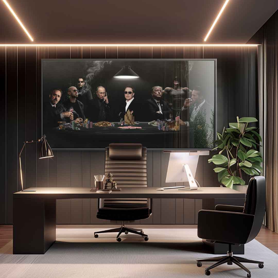 Emergency meeting - acrylic glass