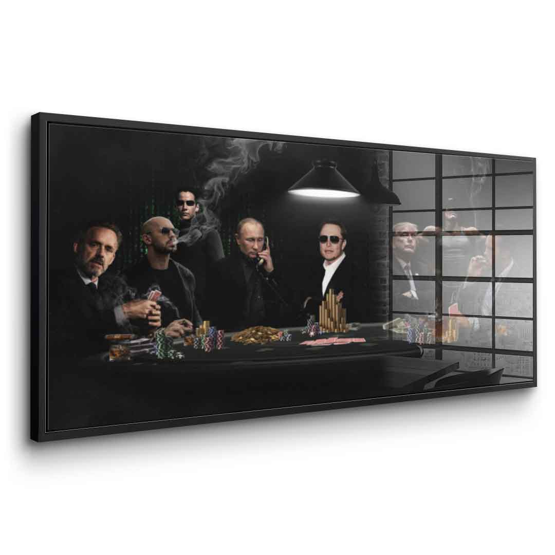 Emergency meeting - acrylic glass