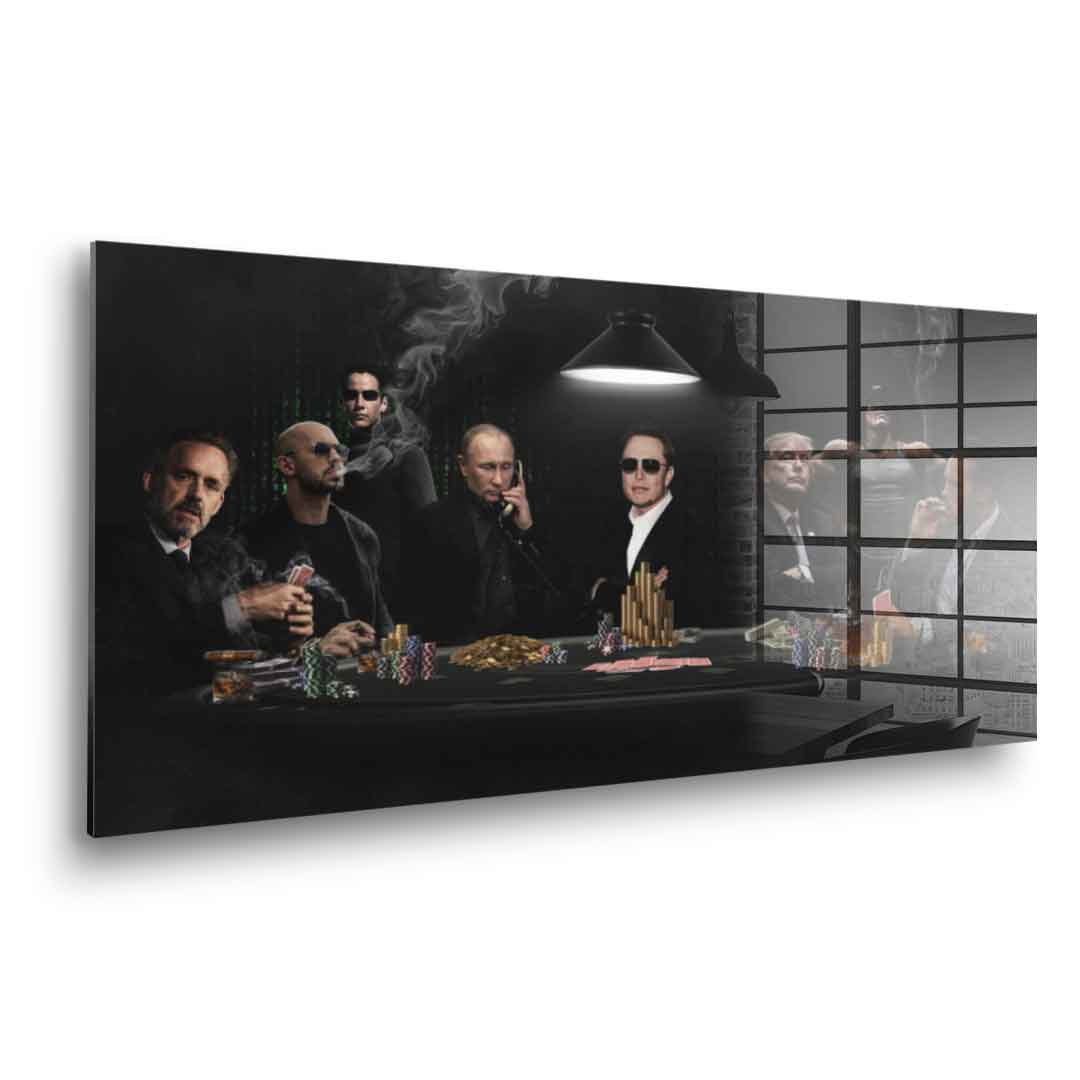 Emergency meeting - acrylic glass