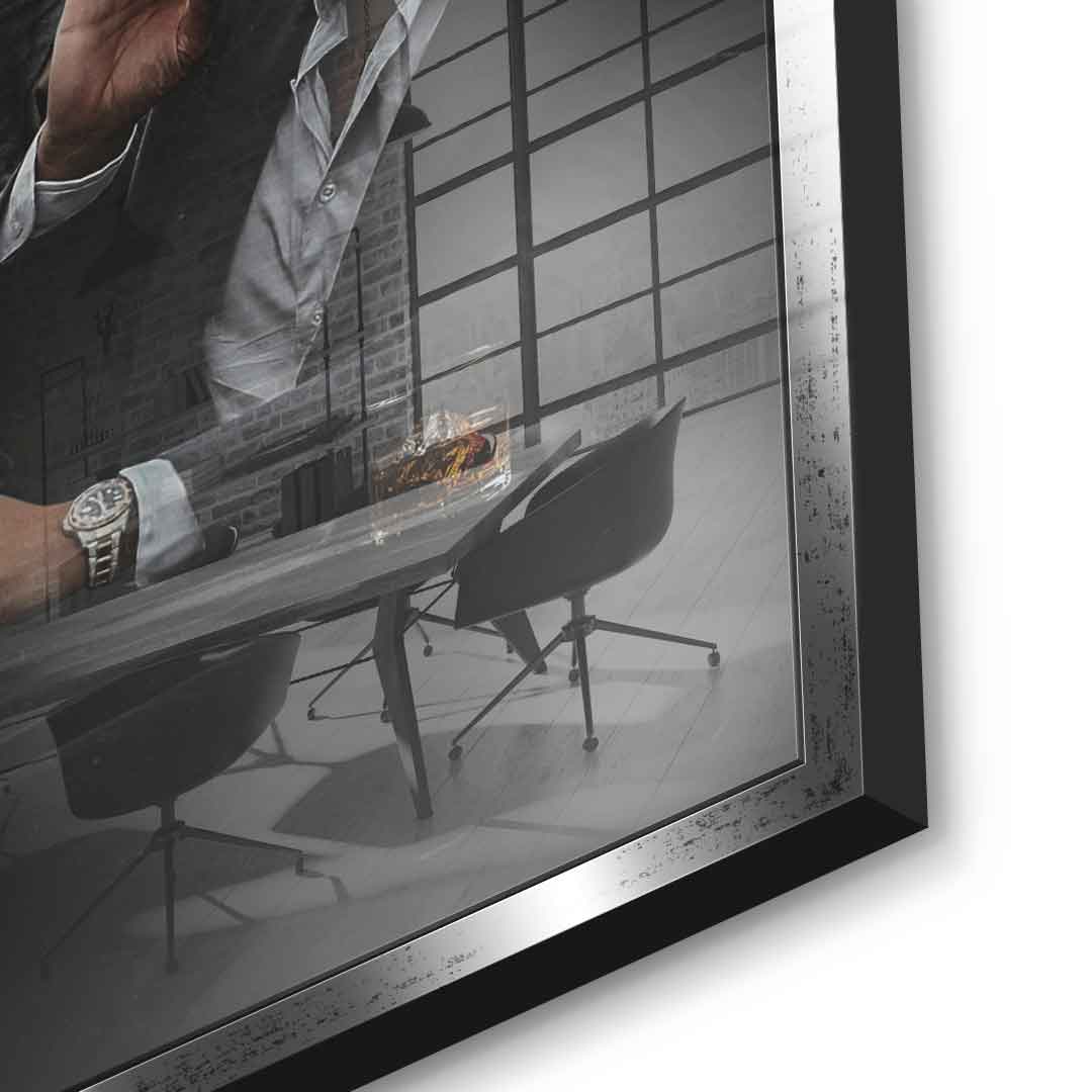 Emergency meeting - acrylic glass