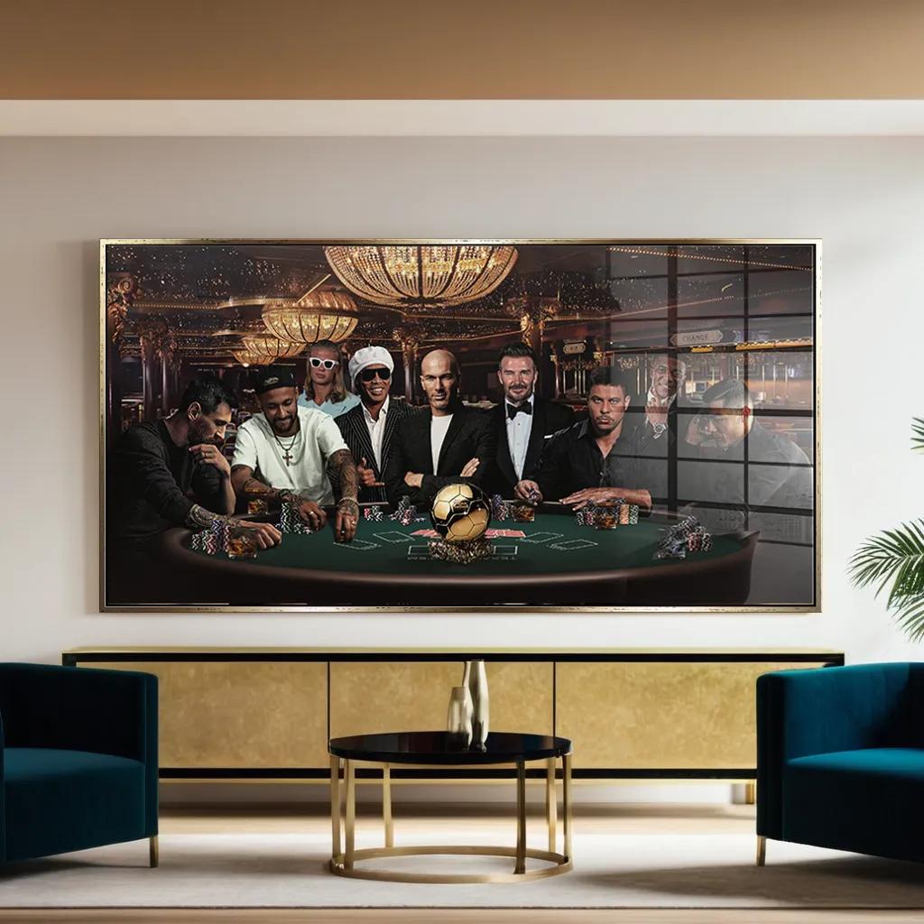 Poker Night #Football - Acrylglas