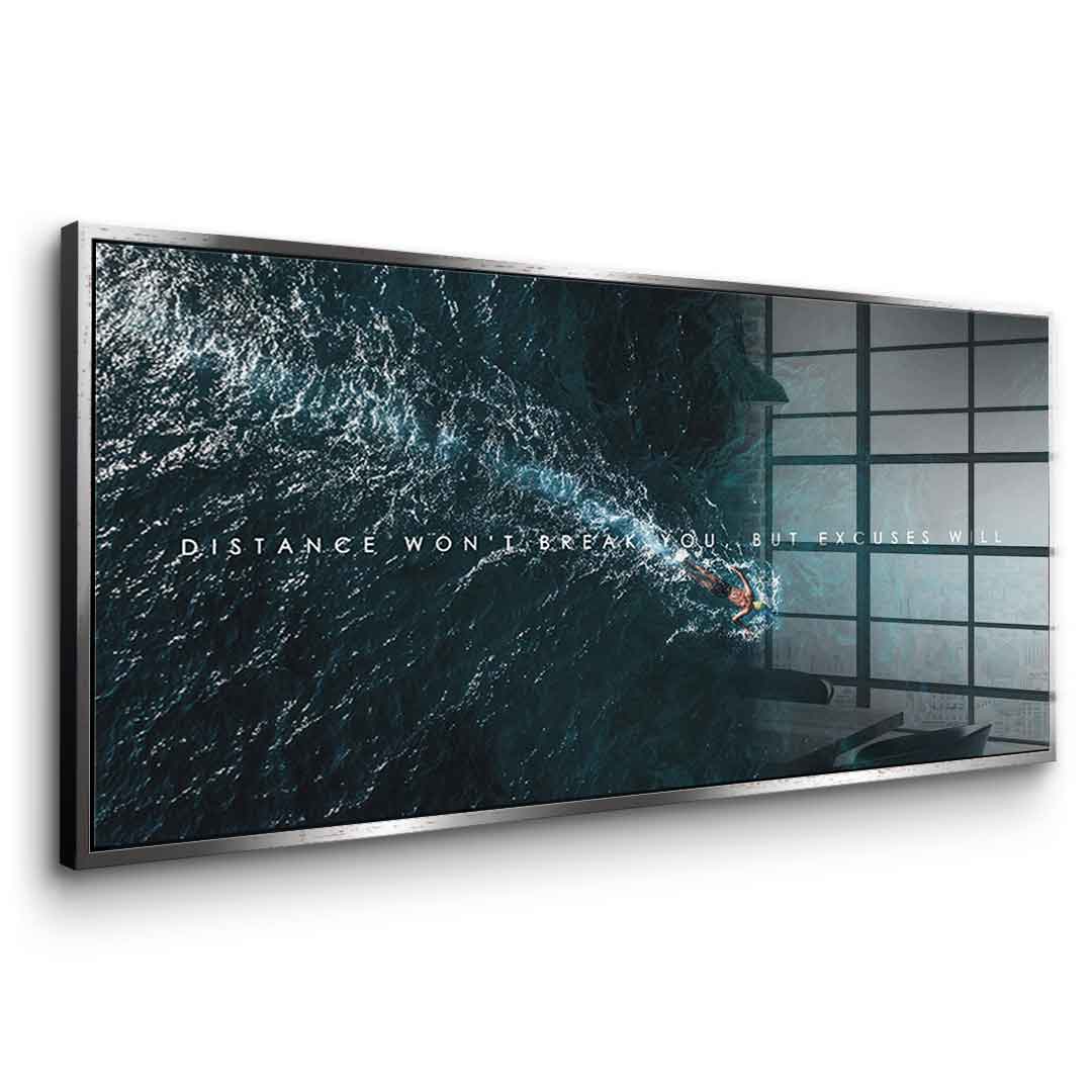 Excuses Will - Acrylglas
