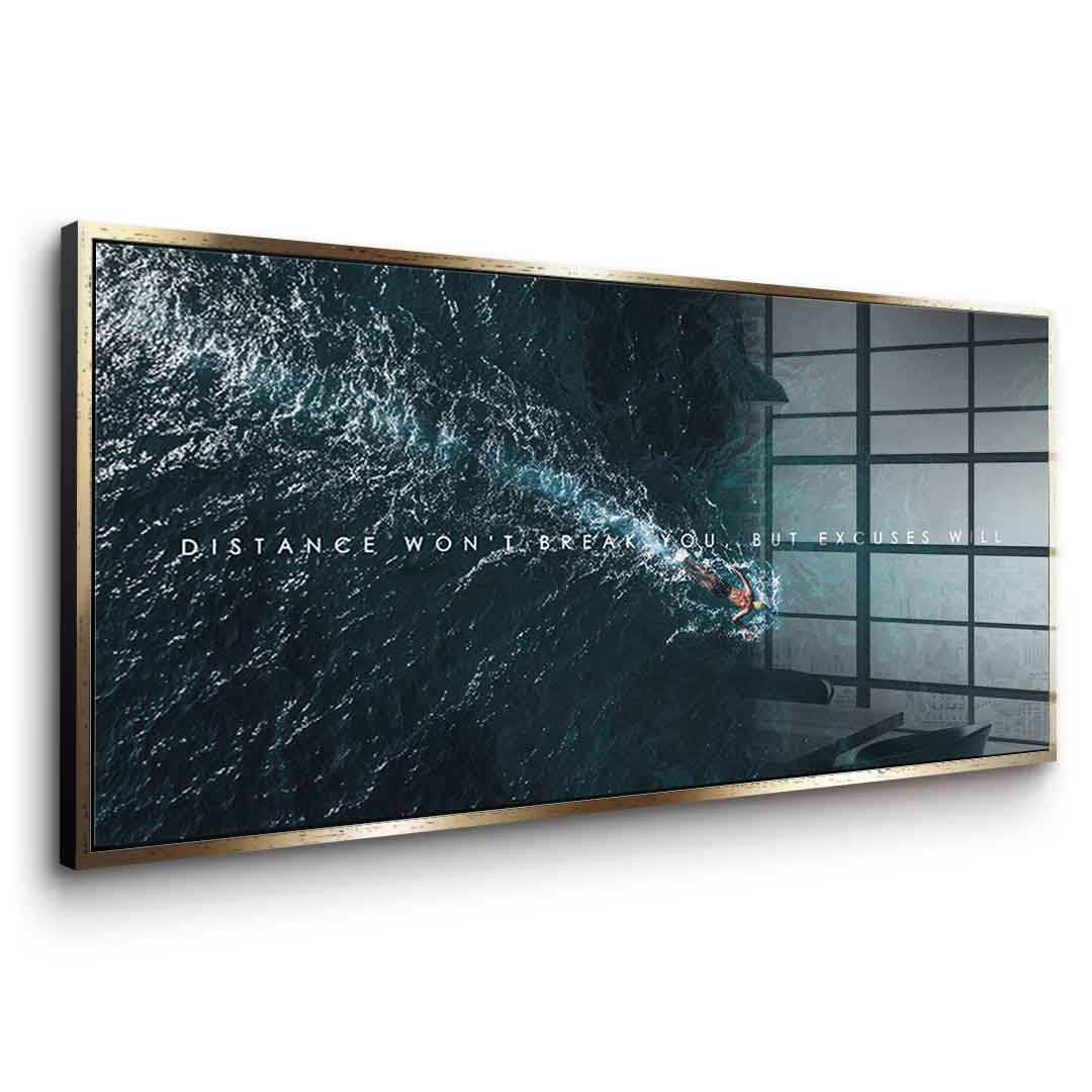 Excuses Will - Acrylglas