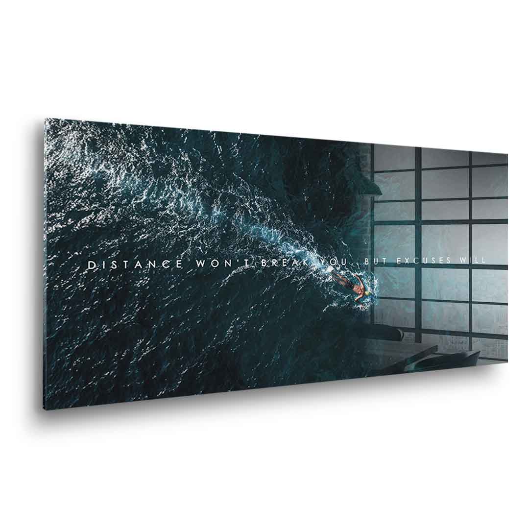 Excuses Will - Acrylglas