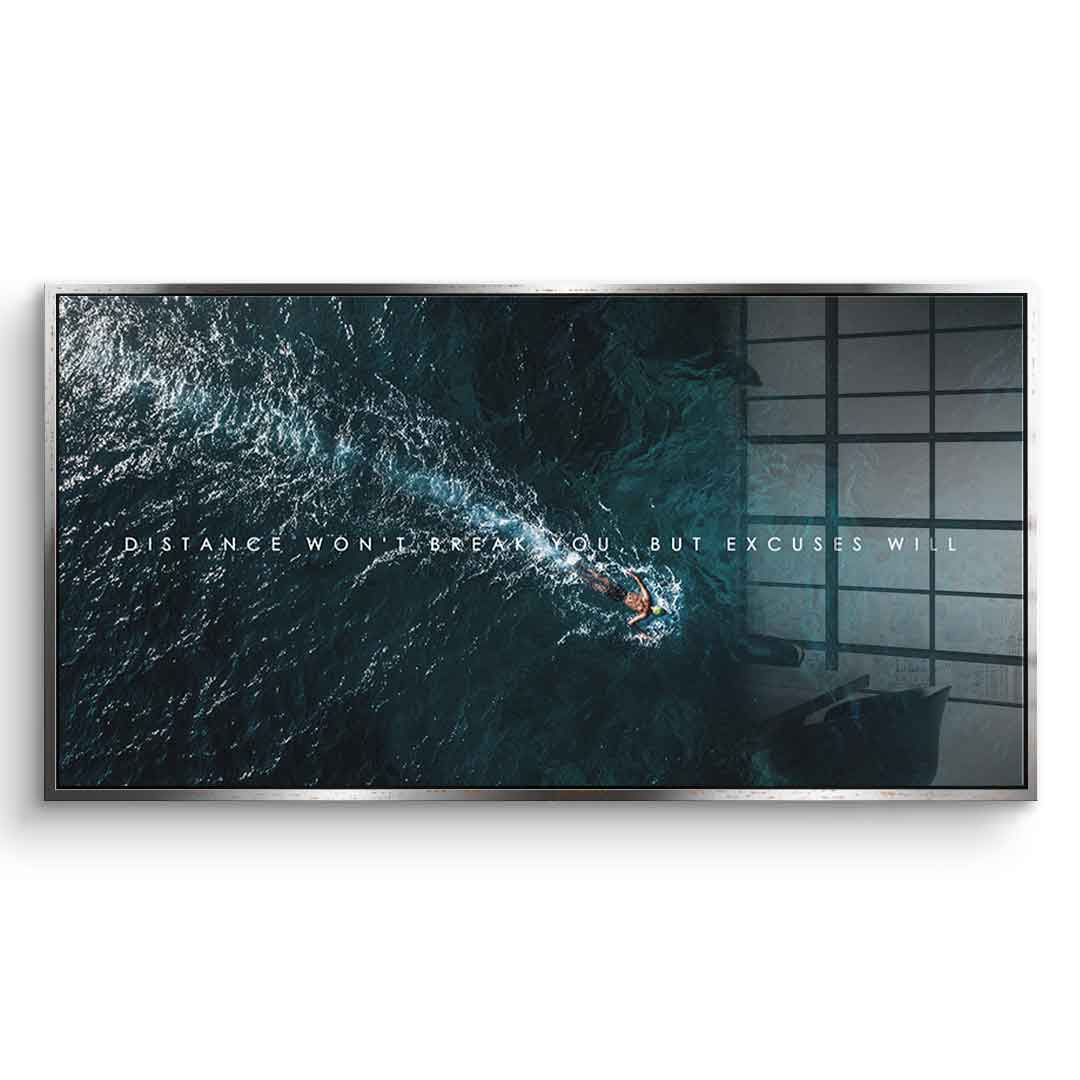 Excuses Will - Acrylglas