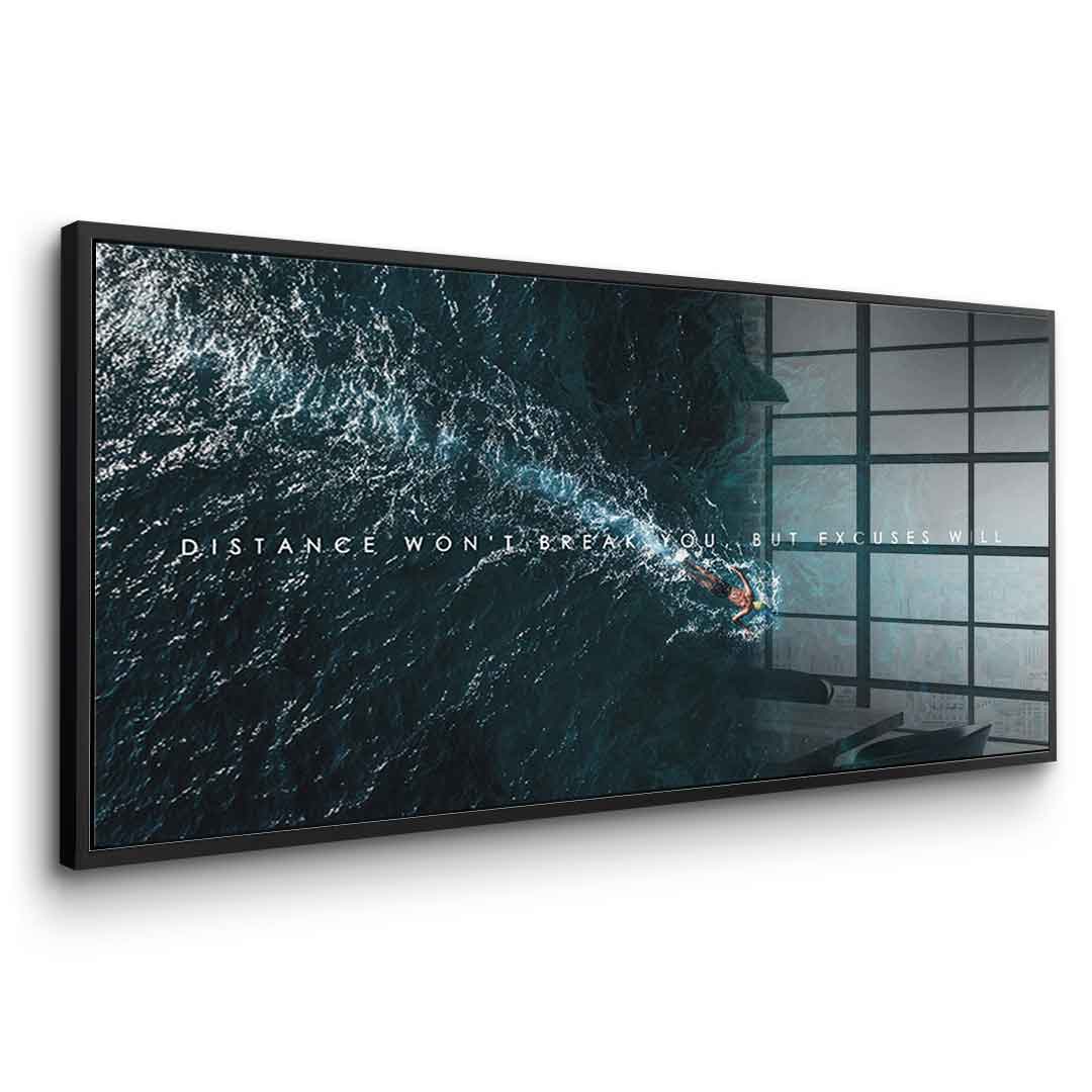 Excuses Will - Acrylglas