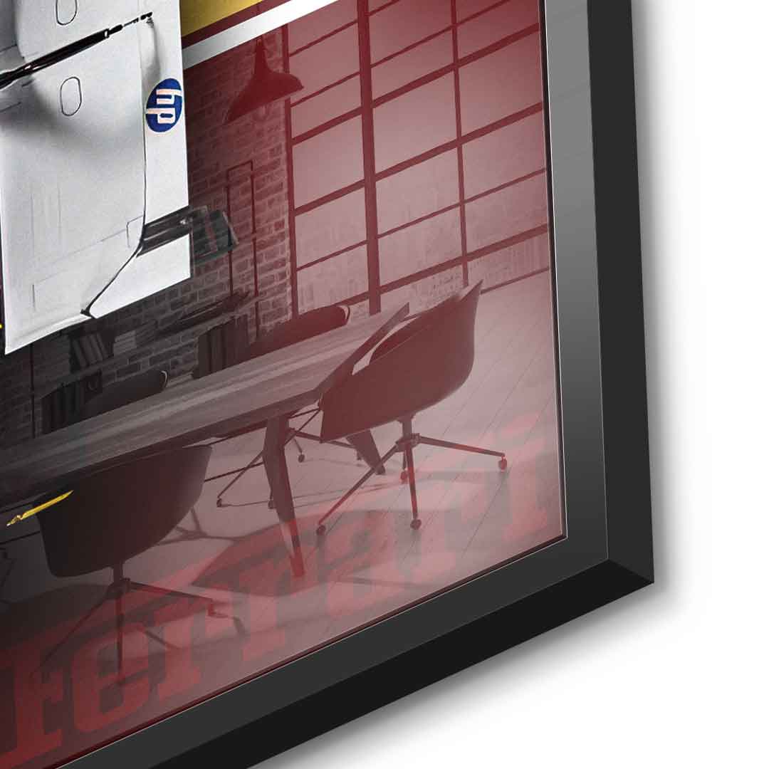 F1 Ferrari - Acrylglas