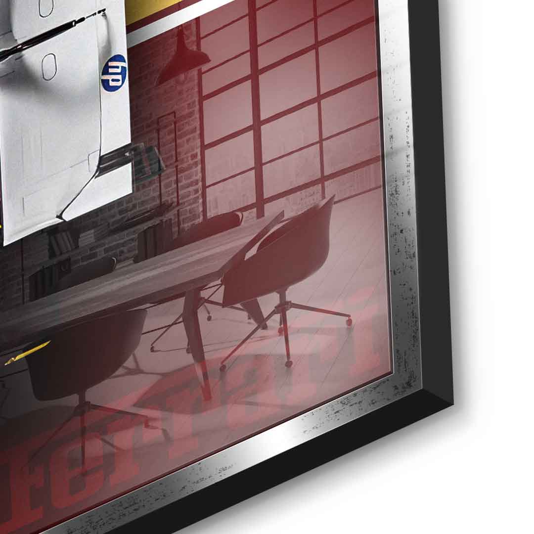 F1 Ferrari - Acrylglas