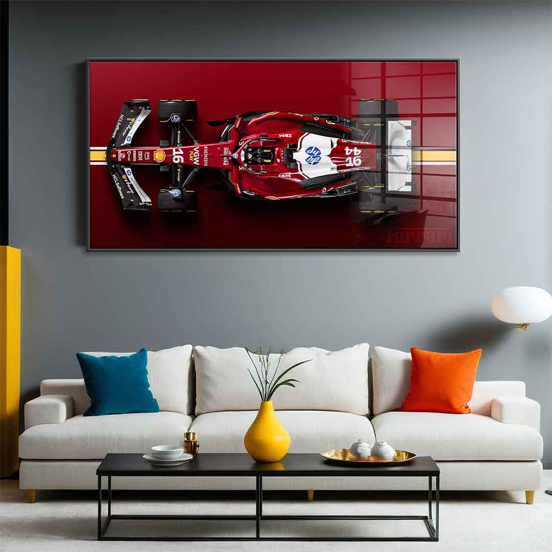 F1 Ferrari - Acrylglas