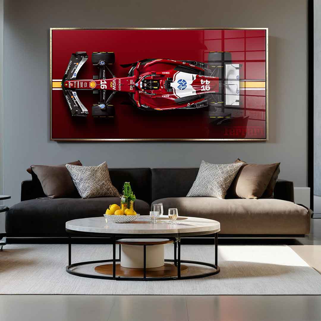 F1 Ferrari - Acrylglas