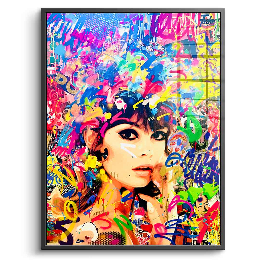 FLOWER POWER - Acrylglas
