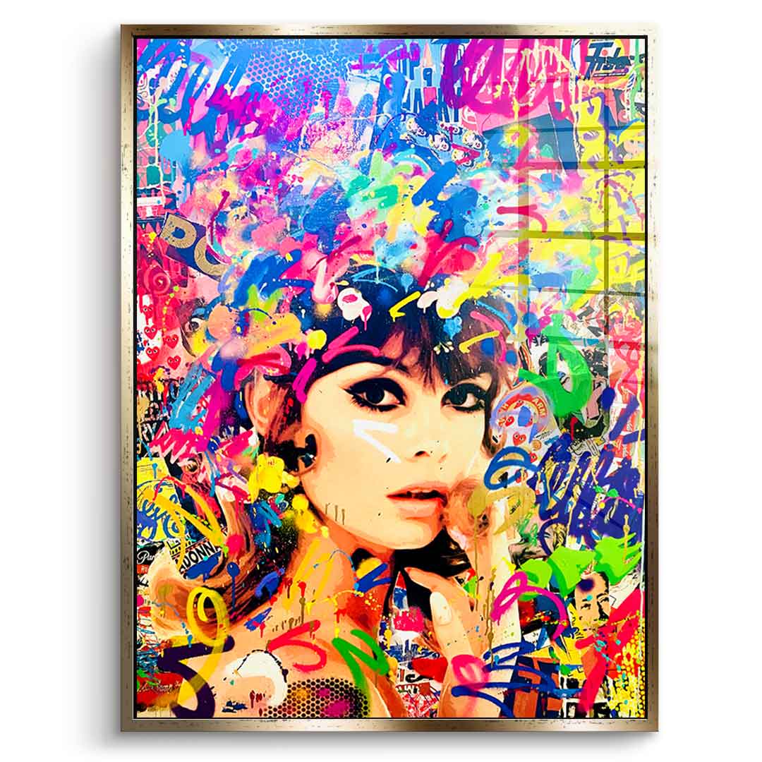 FLOWER POWER - Acrylglas