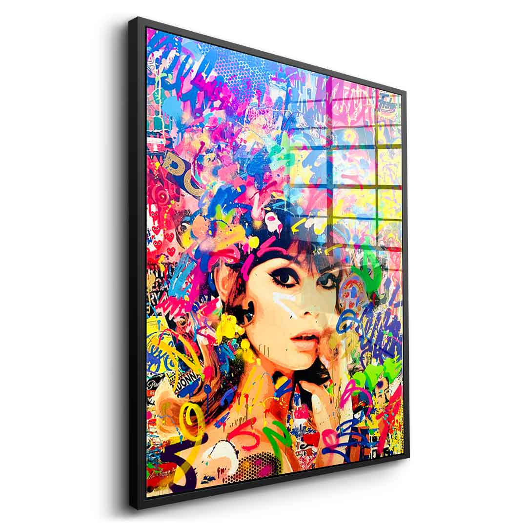 FLOWER POWER - Acrylglas