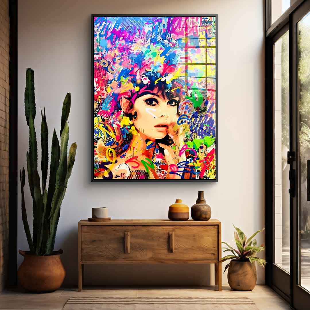 FLOWER POWER - Acrylglas