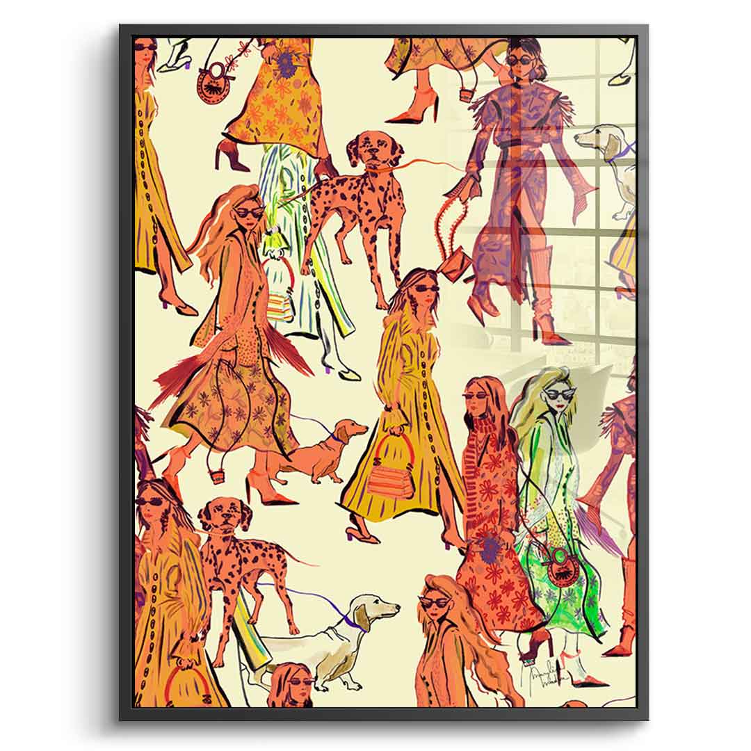 Fashion Girls - Acrylglas