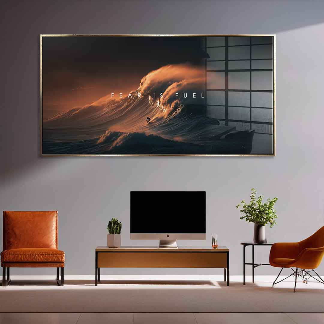 Fear is Fuel - Acrylglas