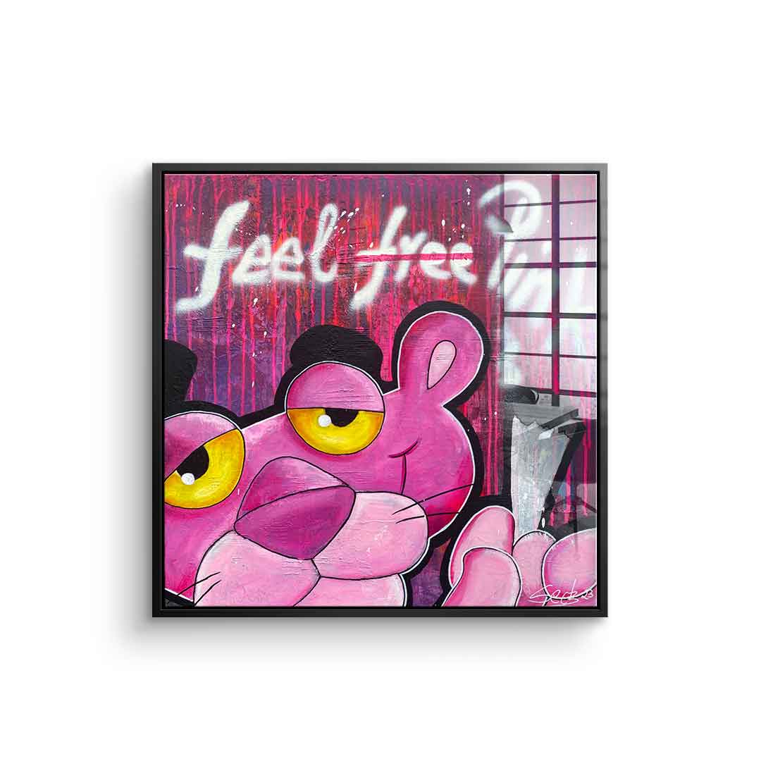 Feel Pink - Acrylglas