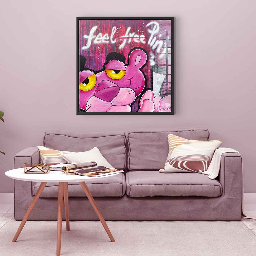 Feel Pink - Acrylglas