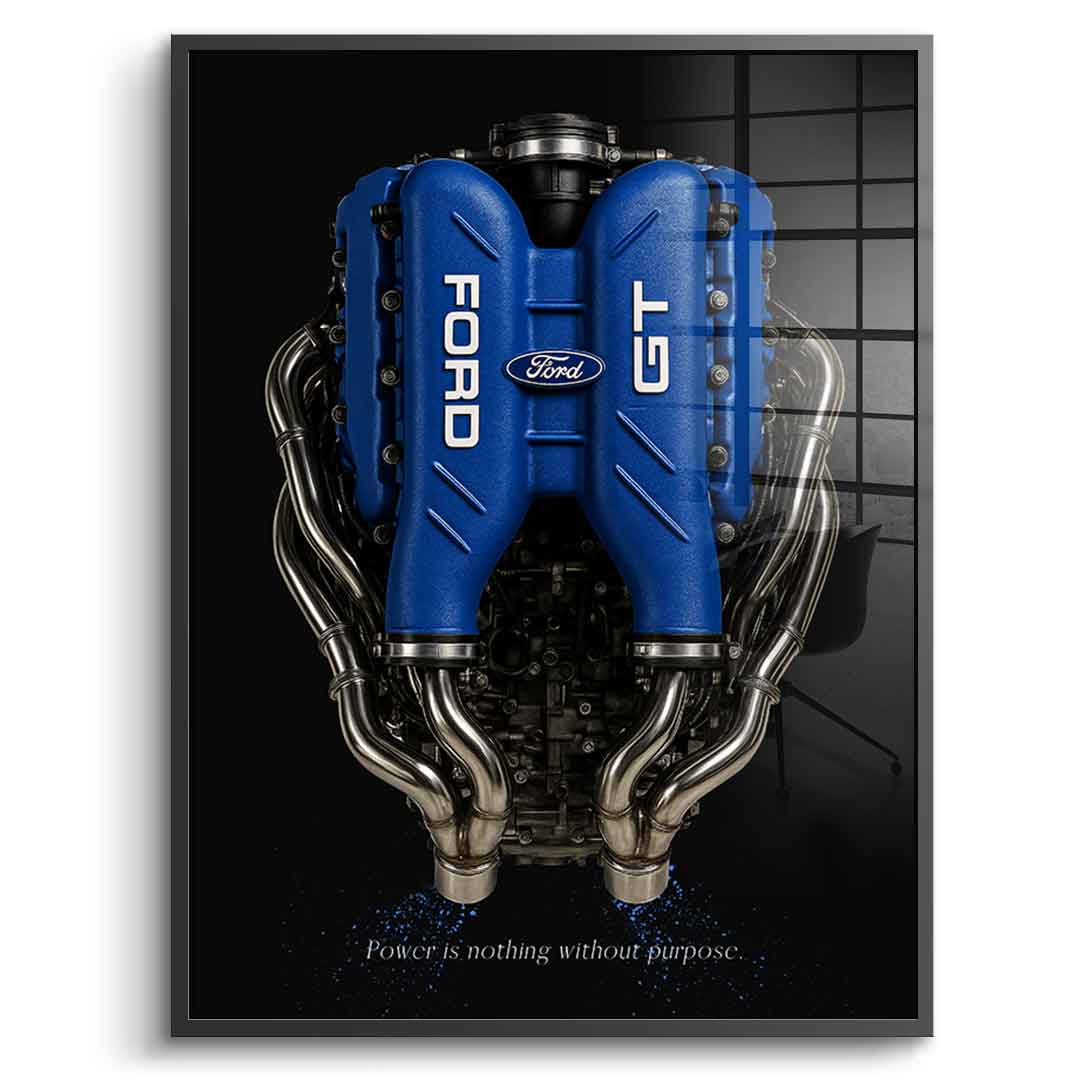 Ford GT Engine - acrylic glass