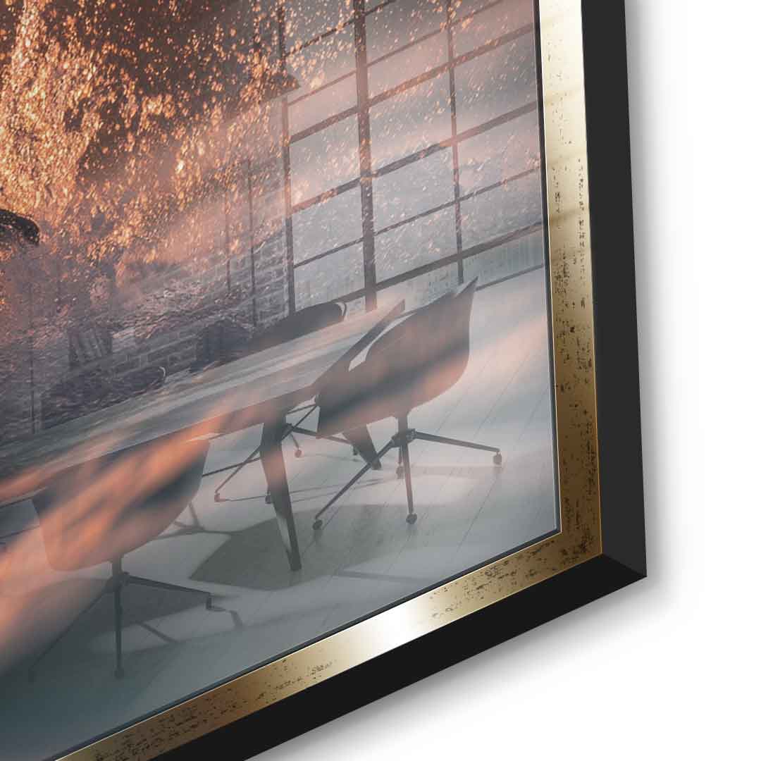 Freedom in motion - acrylic glass