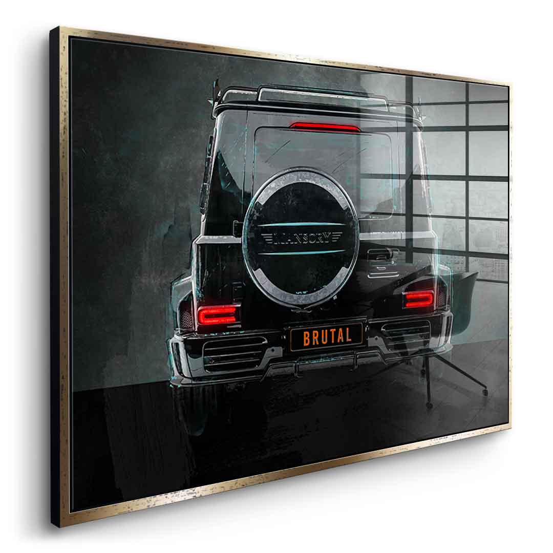 G -Wagon backside - acrylic glass