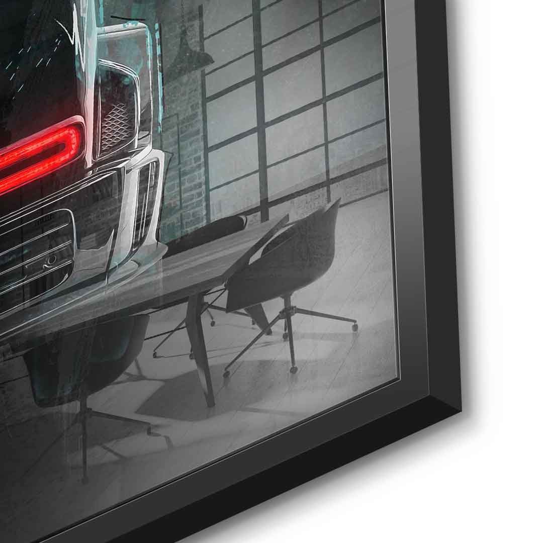 G -Wagon backside - acrylic glass