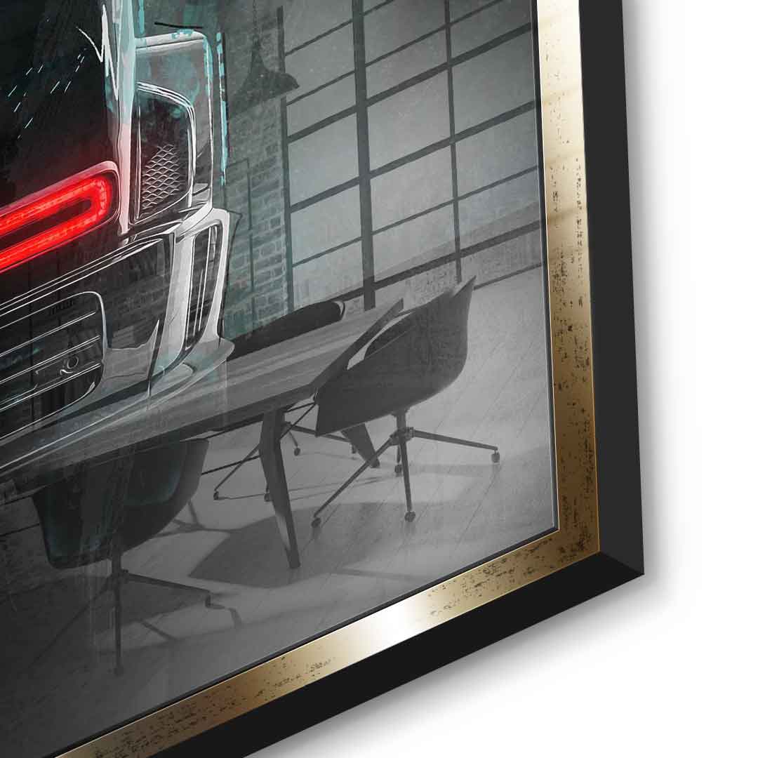 G -Wagon backside - acrylic glass