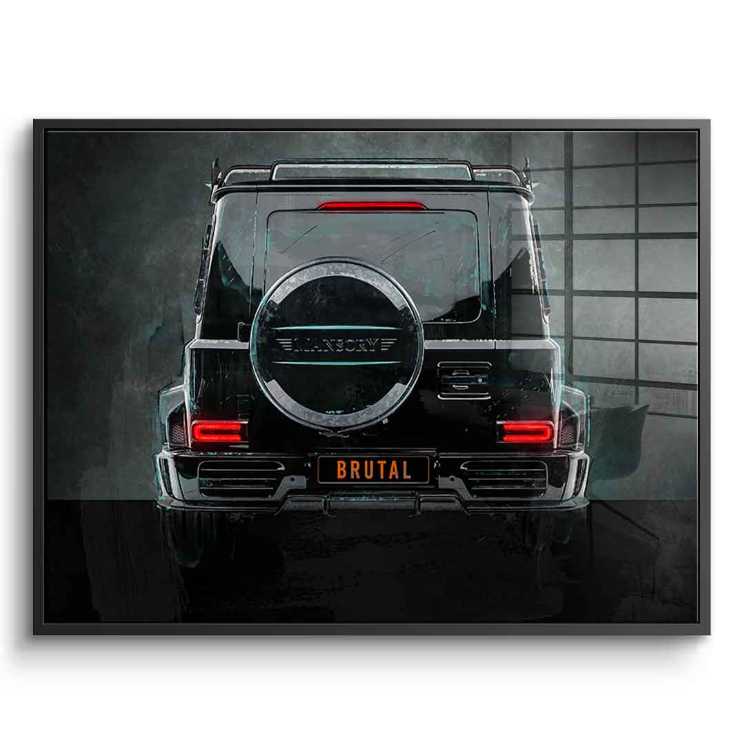 G -Wagon backside - acrylic glass