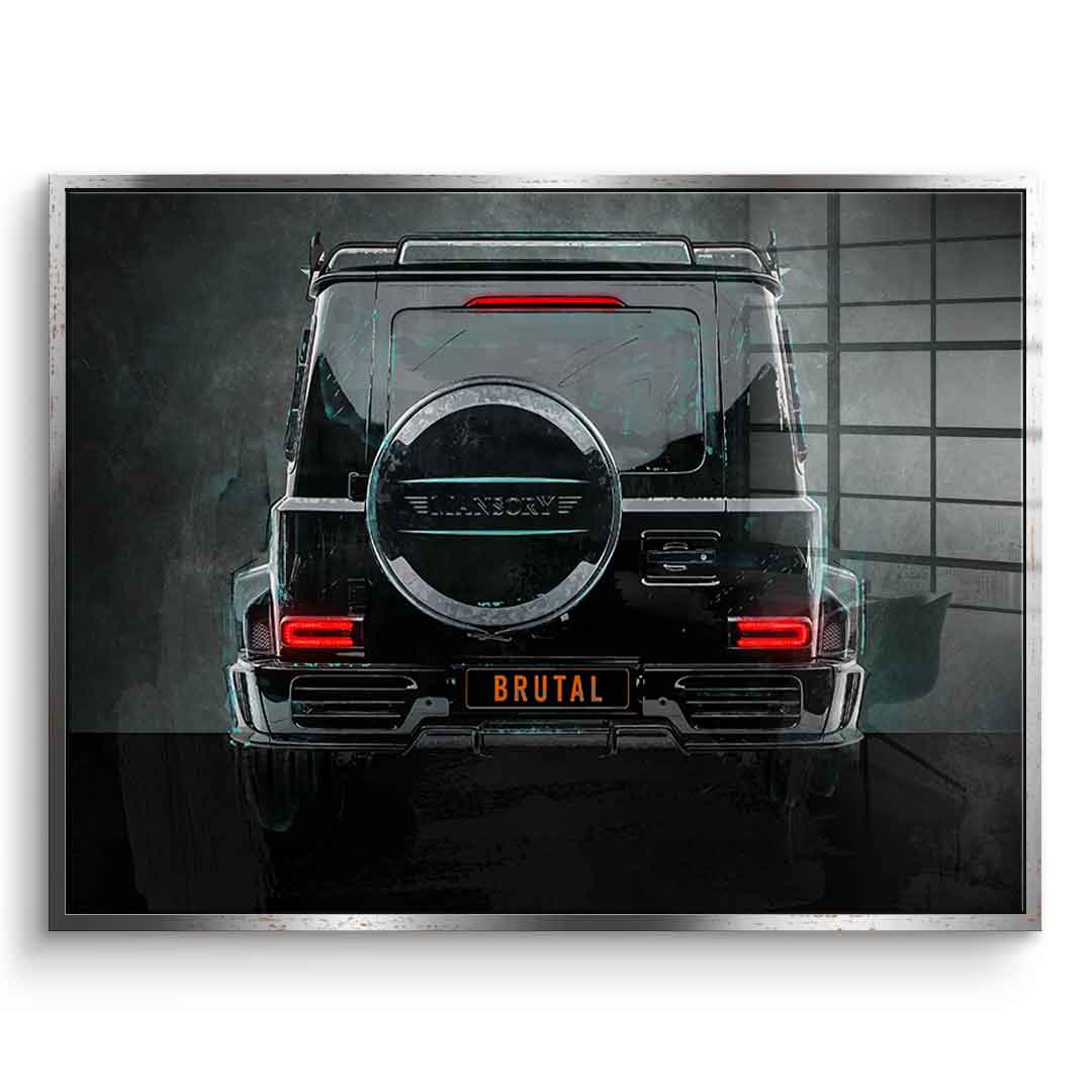 G -Wagon backside - acrylic glass