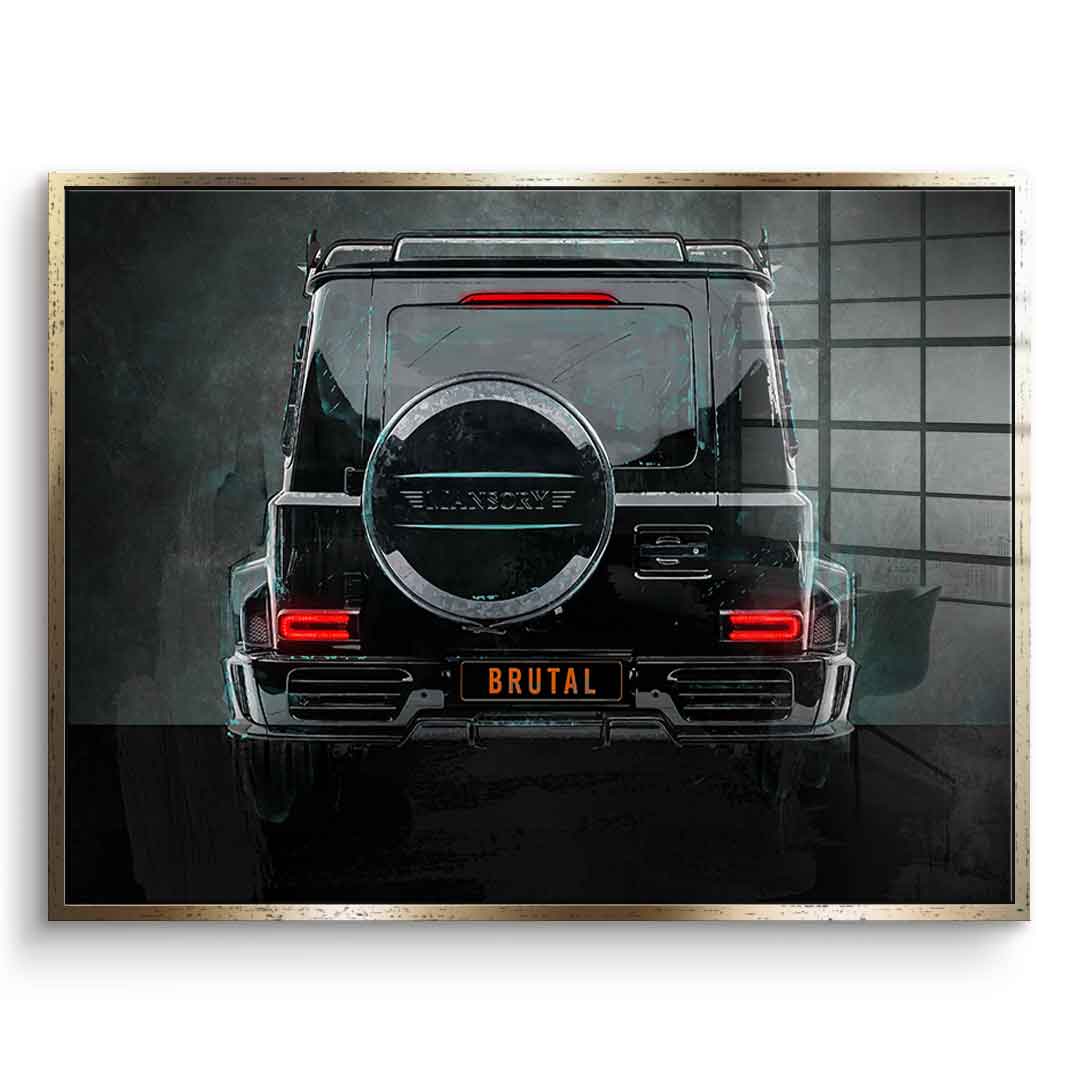 G -Wagon backside - acrylic glass