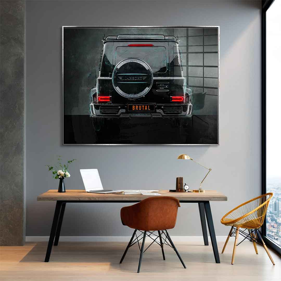 G -Wagon backside - acrylic glass