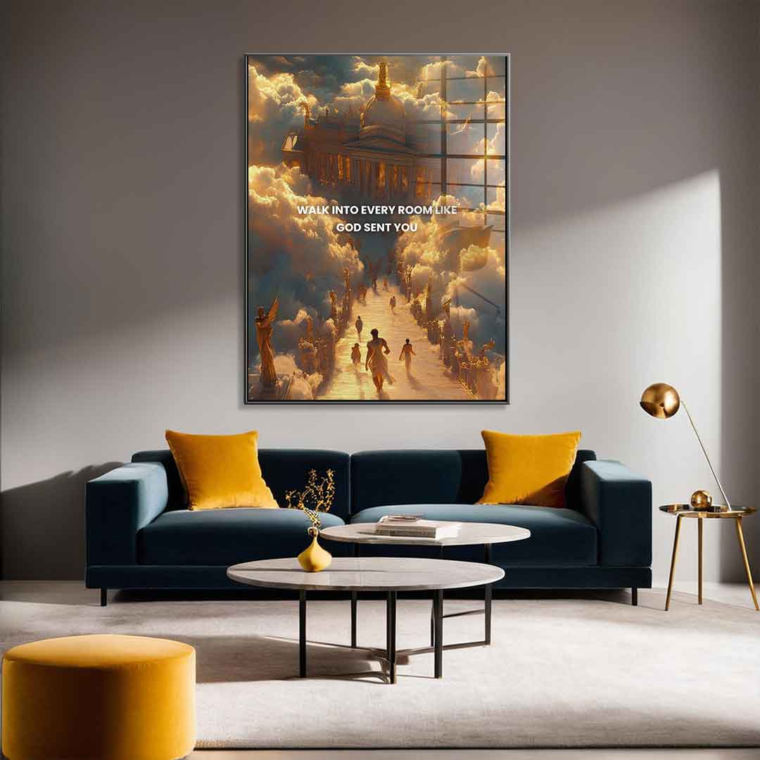 GOD SENT YOU - Acrylglas