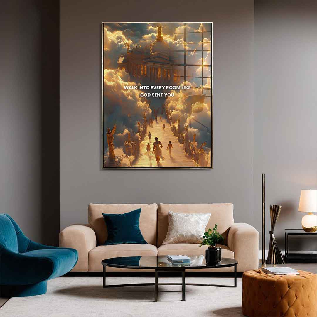 GOD SENT YOU - Acrylglas