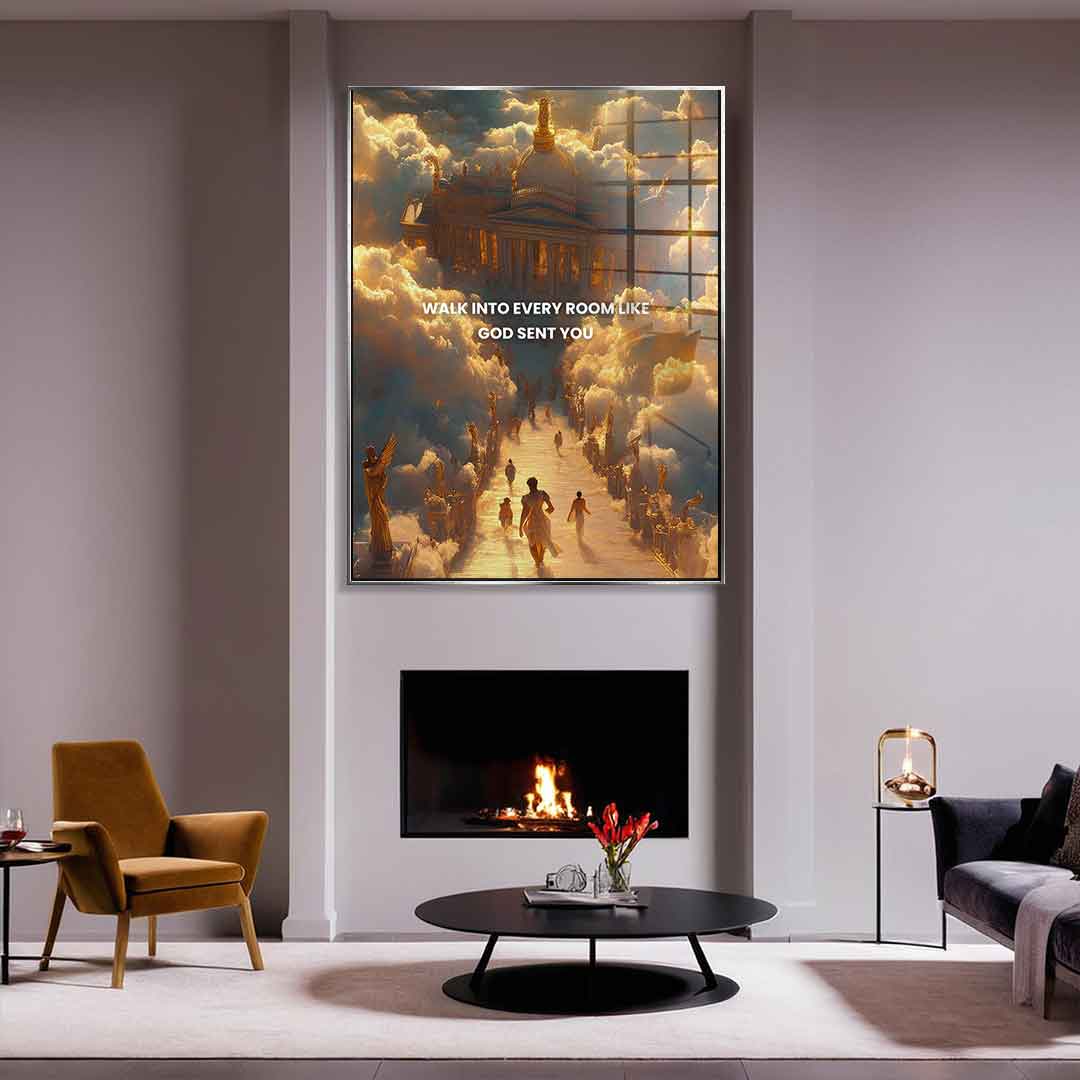 GOD SENT YOU - Acrylglas