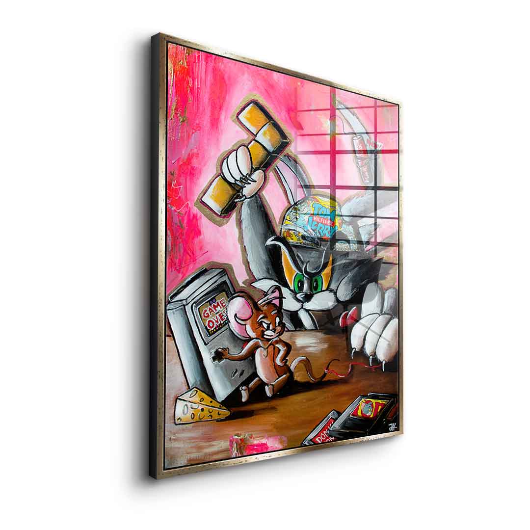 Game Over - Acrylglas