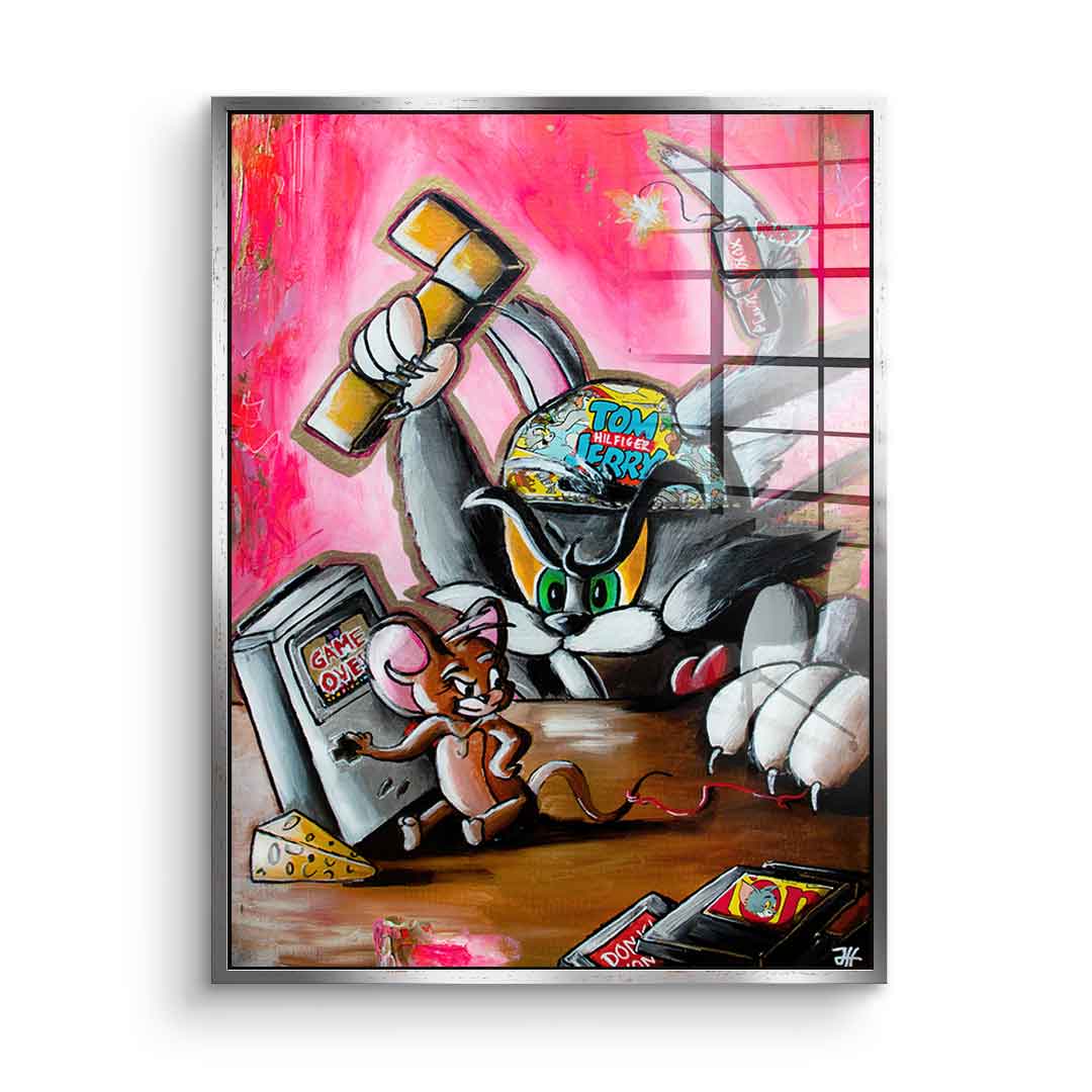 Game Over - Acrylglas