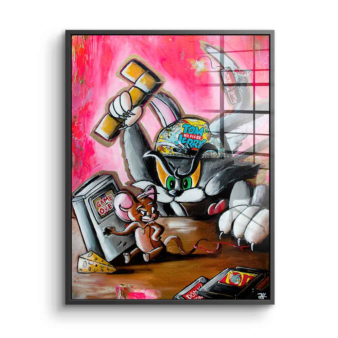 Game Over - Acrylglas